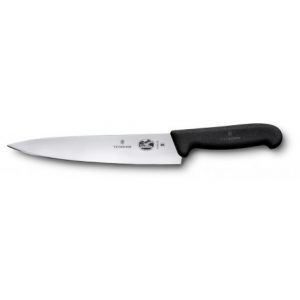 סכין שף Victorinox חלקה ידית פלסטיק – 22 ס"מ