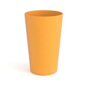 כוס מודרנית כתומה (תמה) – 275 מ"ל