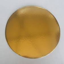 תחתית אלומיניום זהב קוטר 28 ס"מ – 50 יחידות